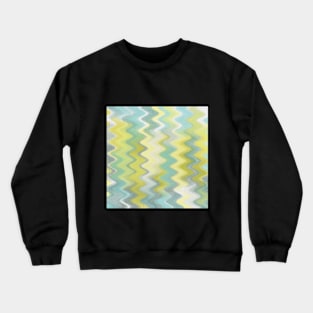 Sunny Grove - Wavy Crewneck Sweatshirt